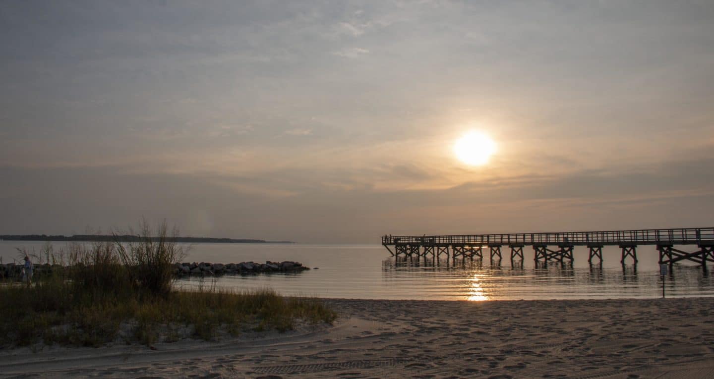 Yorktown Beach - Sunrise